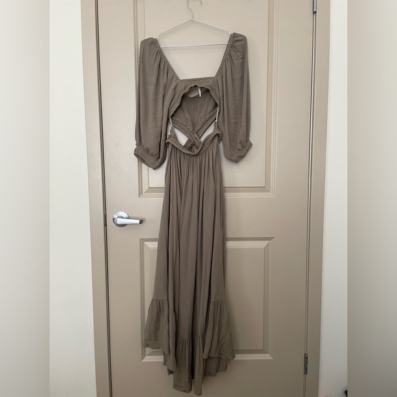 Free People Cross My Heart Cutout Maxi Dress - Picture 7 of 7